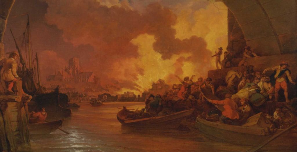 The Great fire of London and the Butterfly Effect