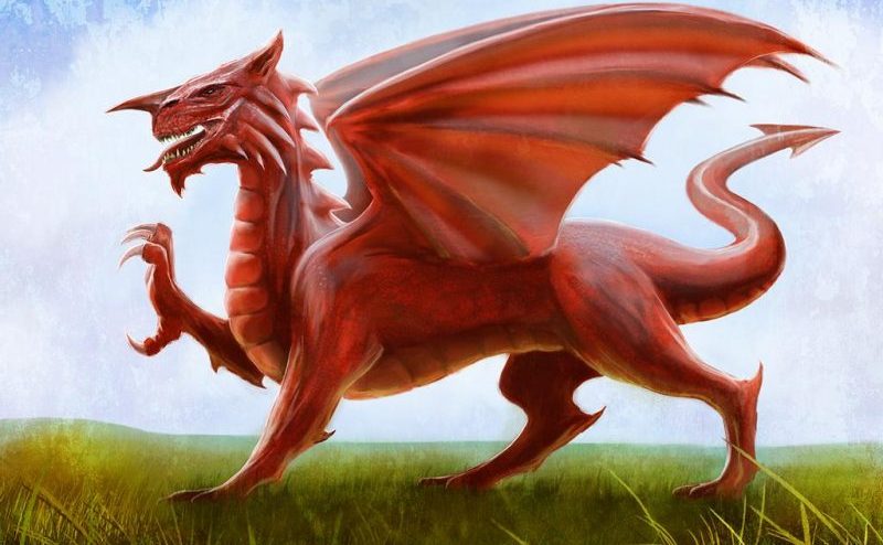 The Red Dragon of Wales